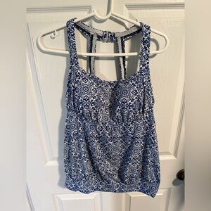 Lands End Tankini top size 10D